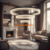 لوستر مدرن زنیت سه حلقه