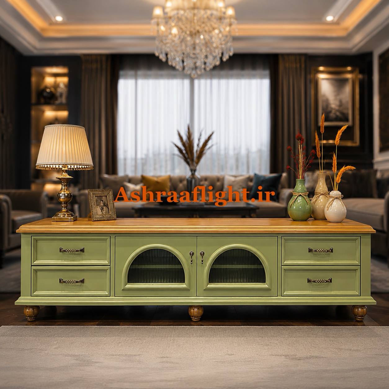 میز تی وی لوتوس سبز ماچا